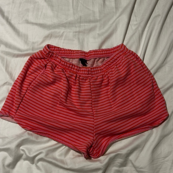 Target Pink and Orange Striped Bralette & Short set - Picture 2 of 2